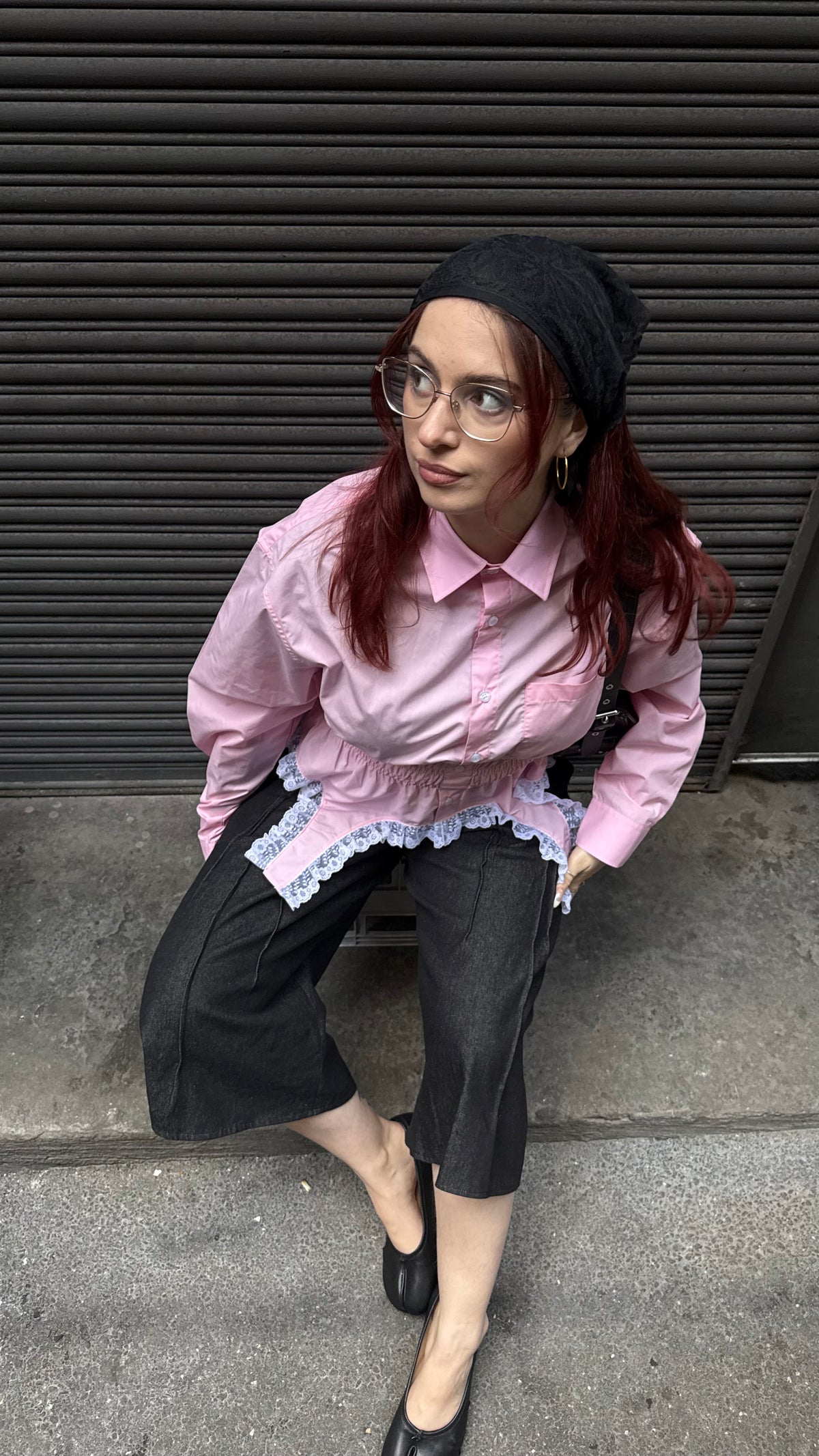 Garter Shirt - Pink