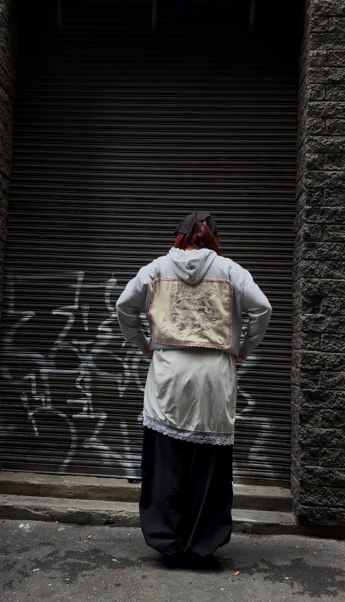 Patchwork Bunny Hoodie